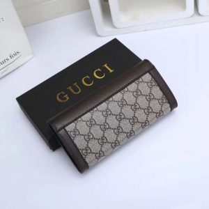 Gucci Replica Bags/Hand Bags Texture: Cowhide For People: Universal For People: Universal Type: Long Wallet Popular Elements: Printing Closed: Zipper