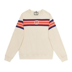 Gucci Replica Clothing Fabric Material: Cotton/Cotton Ingredient Content: 91% (Inclusive)¡ª95% (Inclusive) Ingredient Content: 91% (Inclusive)¡ª95% (Inclusive) Clothing Version: Loose Popular Elements: Printing Way Of Dressing: Pullover Length/Sleeve Length: Regular/Long Sleeve