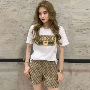 Gucci Replica Clothing Style: Sweet And Fresh / Mori Girl Popular Elements: Embroidered Popular Elements: Embroidered Type: Pants Suit Sleeve Length: Short Sleeve Fabric Material: Polyester/Polyester (Polyester) Ingredient Content: 91% (Inclusive)¡ª95% (Inclusive)