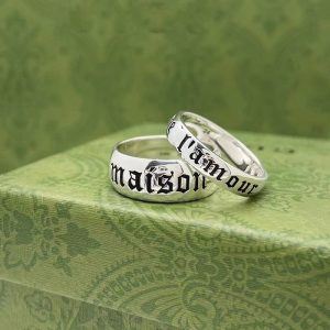 Gucci Replica Jewelry Ring Material: Mixed Material Mosaic Material: Other Mosaic Material: Other Style: Vintage