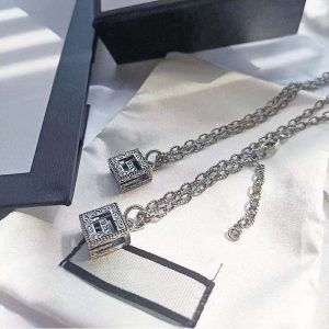 Gucci Replica Jewelry Chain Material: 925 Silver Whether To Bring A Fall: Belt Pendant Whether To Bring A Fall: Belt Pendant Pattern: Other Style: Vintage Gender: Couple
