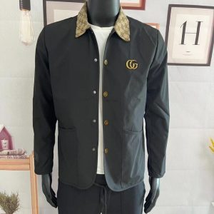 Gucci Replica Clothing Fabric Material: Acrylic/Acrylic Ingredient Content: 91% (Inclusive)¡ª95% (Inclusive) Ingredient Content: 91% (Inclusive)¡ª95% (Inclusive) Version: Slim Fit Collar: Square Collar Popular Elements: Button