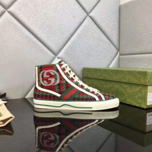 Gucci Replica Shoes/Sneakers/Sleepers Brand: Gucci Upper Material: Canvas Upper Material: Canvas Heel Height: Flat Heel (Less Than Or Equal To 1Cm) Sole Material: Rubber Closed Way: Lace Up Style: Vintage