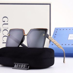 Gucci Replica Sunglasses For People: Female Lens Material: Resin Lens Material: Resin Frame Shape: Square Style: Korean Version Frame Material: TR Functional Use: Outdoor