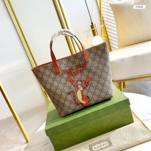 Gucci Replica Bags/Hand Bags Texture: PVC Type: Tote Type: Tote Style: Cartoon