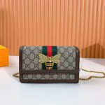 Gucci Replica Bags/Hand Bags Texture: PU Type: Other Type: Other Popular Elements: Embossing Style: Fashion Closed: Magnetic Buckle Size: 21*12*7cm+120cm