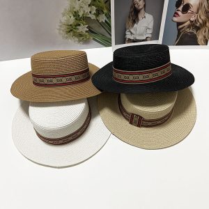 Gucci Replica Hats Material: Straw Style: Fashion Style: Fashion Pattern: Letter Hat Style: Flat Top Brands: Gucci