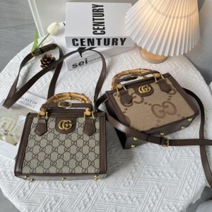 Gucci Replica Bags/Hand Bags Texture: Oxford Textile Type: Bamboo Bag Type: Bamboo Bag Popular Elements: Letter Style: Fashion Closed: Package Cover Type Size: 20*9*15cm