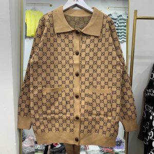 Gucci Replica Clothing Fabric Material: Other/Other Ingredient Content: 71% (Inclusive)¡ª80% (Inclusive) Ingredient Content: 71% (Inclusive)¡ª80% (Inclusive) Clothing Version: Loose Way Of Dressing: Cardigan Combination: Single Length/Sleeve Length: Regular/Long Sleeve