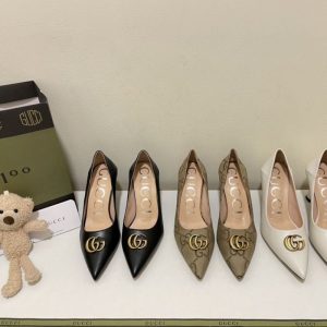Gucci Replica Shoes/Sneakers/Sleepers Upper Material: The First Layer Of Cowhide (Except Cow Suede) Heel Height: Super High Heels (Above 8Cm) Heel Height: Super High Heels (Above 8Cm) Sole Material: Rubber Closed: Slip On Style: Europe And America Craftsmanship: Glued