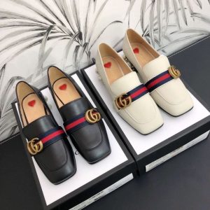 Gucci Replica Shoes/Sneakers/Sleepers Upper Material: Sheepskin (Except Sheep Suede) Heel Height: Middle Heel (3Cm-5Cm) Heel Height: Middle Heel (3Cm-5Cm) Sole Material: Rubber Closed: Slip On Craftsmanship: Glued Inner Material: Sheepskin