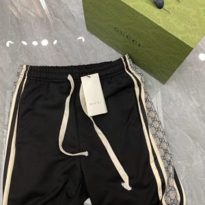 Gucci Replica Men Clothing Brand: Gucci Fabric Material: Cotton/Cotton Fabric Material: Cotton/Cotton Ingredient Content: 100% Length: Long Version: Loose Style: Leisure