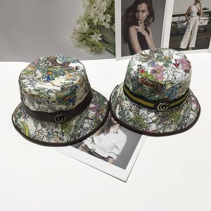 Gucci Replica Hats Material: Cotton Pattern: Flowers Pattern: Flowers Hat Style: Flat Top Brands: Gucci