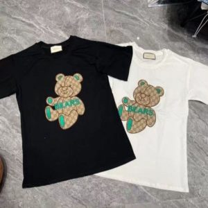 Gucci Replica Men Clothing Fabric Material: Cotton/Cotton Ingredient Content: 100% Ingredient Content: 100% Popular Elements: Embroidery Clothing Version: Loose Length/Sleeve Length: Regular/Short Sleeve Sleeve Type: Conventional