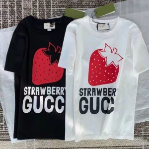 Gucci Replica Men Clothing Fabric Material: Cotton/Cotton Ingredient Content: 100% Ingredient Content: 100% Popular Elements: Printing Clothing Version: Loose Sleeve Type: Conventional