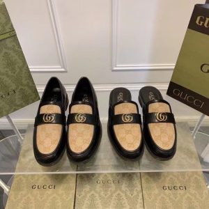 Gucci Replica Shoes/Sneakers/Sleepers Upper Material: Multi-Material Splicing Heel Height: Low Heel (1Cm-3Cm) Heel Height: Low Heel (1Cm-3Cm) Sole Material: Rubber Closed: Slip On Style: Korean Version Type: Slip-On Shoes
