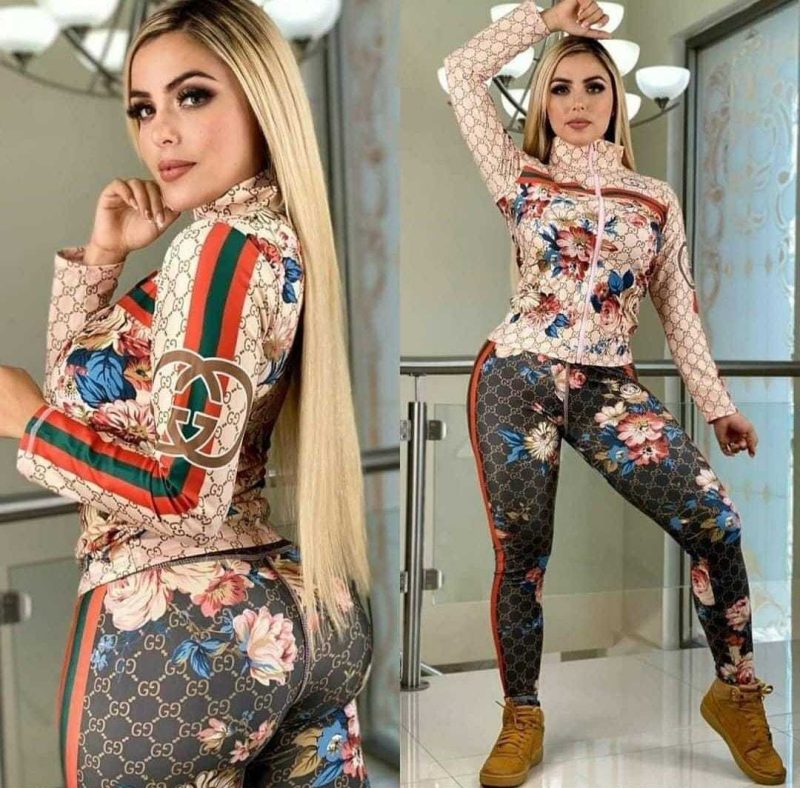 Gucci Replica Clothing Fabric Material: Polyester/Polyester (Polyester Fiber) Ingredient Content: 71% (Inclusive) - 80% (Inclusive) Ingredient Content: 71% (Inclusive) - 80% (Inclusive) Type: Pants Suit Sleeve Length: Long Sleeve