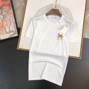 Hermes Replica Men Clothing Fabric Material: Cotton/Cotton Ingredient Content: 91% (Inclusive)¡ª95% (Inclusive) Ingredient Content: 91% (Inclusive)¡ª95% (Inclusive) Collar: Crew Neck Version: Loose Sleeve Length: Short Sleeve Clothing Style Details: Print