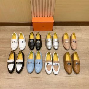 Hermes Replica Shoes/Sneakers/Sleepers Upper Material: The First Layer Of Cowhide (Except Cow Suede) Sole Material: Rubber Sole Material: Rubber Heel Height: Low Heel (1Cm-3Cm) Craftsmanship: Glued Heel Style: Flat Closed: Slip On