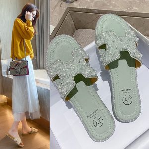 Hermes Replica Shoes/Sneakers/Sleepers Upper Material: PU Heel Height: Flat Heel (Less Than Or Equal To 1Cm) Heel Height: Flat Heel (Less Than Or Equal To 1Cm) Style: Leisure Craftsmanship: Glued Insole Material: PU Heel Style: Flat