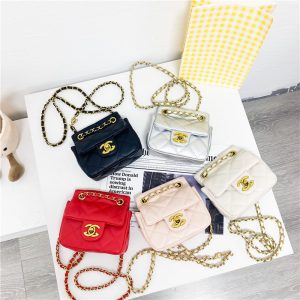 Chanel Replica Child Clothing Gender: Child Applicable To School Age: Primary School Applicable To School Age: Primary School Material: PU Leather Bag Size: Small Capacity: Small Closure Type: Zip Closure