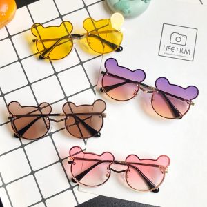Others Replica Sunglasses Frame Material: Metal Lens Material: PC Lens Material: PC Glasses Style: Special-Shaped Mirror Style: Fashion Type: Cartoon Material: Metal Rack