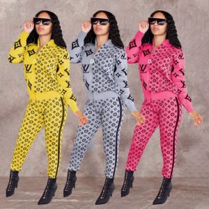Fabric Material: Cotton/Cotton  Ingredient Content: 51% (Inclusive) - 70% (Inclusive)  Ingredient Content: 51% (Inclusive) - 70% (Inclusive)  Type: Pants Suit  Sleeve Length: Long Sleeve  Popular Elements: Printing