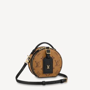 Louis Vuitton Replica Bags Texture: PVC Type: Small Round Bag Popular Elements: Printing Type: Small Round Bag Style: Europe And America Closed: Zipper