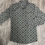 Brand: Louis Vuitton  Fabric Commonly Known As: Polyester Cotton  Fabric Commonly Known As: Polyester Cotton  Version: Slim Fit  Collar: Point Collar (Regular)  Sleeve Length: Long Sleeve  Clothing Style Details: Printing