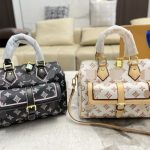 Louis Vuitton Replica Bags Texture: PVC Type: Boston Bag Popular Elements: Printing Type: Boston Bag Style: Fashion Closed: Zipper