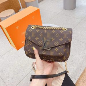 Louis Vuitton Replik-Taschen Textur: PU Typ: Messenger Bag Beliebte Elemente: Buchstabe Typ: Messenger Bag Stil: Vintage Geschlossen: Magnetische Schnalle