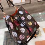 Louis Vuitton Replica Bags Texture: PVC Type: Bucket Bag Popular Elements: Printing Type: Bucket Bag Style: Fashion Closed: Drawstring