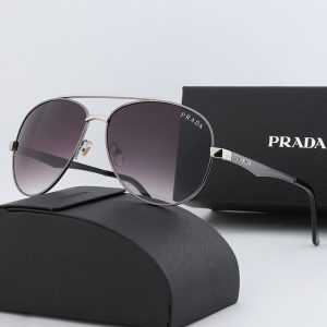 Prada Replica Sunglasses Brand: Prada For People: Universal For People: Universal Lens Material: Resin Frame Shape: Oval Style: England Frame Material: Memory Metal