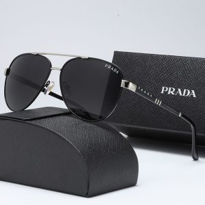 Prada Replica Sunglasses For People: Men Lens Material: Resin Lens Material: Resin Frame Shape: Oval Style: Vintage Frame Material: Memory Metal Functional Use: Other