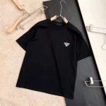 Prada Replica Men Clothing Fabric Material: Cotton/Cotton Ingredient Content: 71% (Inclusive)¡ª80% (Inclusive) Ingredient Content: 71% (Inclusive)¡ª80% (Inclusive) Collar: Crew Neck Version: Conventional Sleeve Length: Short Sleeve Clothing Style Details: Badge