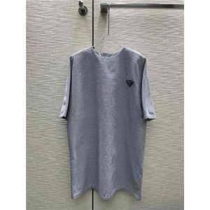Prada Replica Clothing Sleeve Length: Short Sleeve Fabric Material: Cotton/Cotton Fabric Material: Cotton/Cotton Ingredient Content: 100% Suitable Age: Youth (18-25 Years Old)