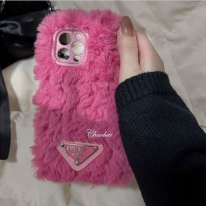 Prada Replica Iphone Case Applicable Brands: Apple/ Apple Protective Cover Texture: Plush Protective Cover Texture: Plush Type: All-Inclusive Popular Elements: Custom Made Style: Simple