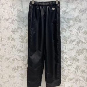 Prada Replica Clothing Women'S Pants: Straight Pants Women'S High Waist: Mid Waist Women'S High Waist: Mid Waist Fabric Material: Nylon/Nylon Ingredient Content: 71% (Inclusive)¡ª80% (Inclusive) Whether To Add Cashmere: Without Velvet