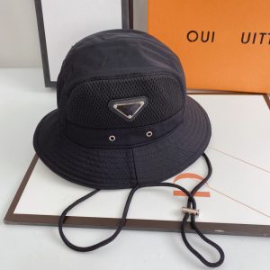 Prada Replica Hats Material: Cotton Style: Wild Style: Wild Pattern: Letter Hat Style: Dome Suitable: Couples