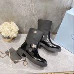 Prada Replica Shoes/Sneakers/Sleepers Upper Material: Sheepskin (Except Sheep Suede) Help Tall: Mid-Calf Help Tall: Mid-Calf Heel Height: Low Heel (1cm-3cm) Sole Material: Rubber Closed: Sleeve Toe: Round Toe