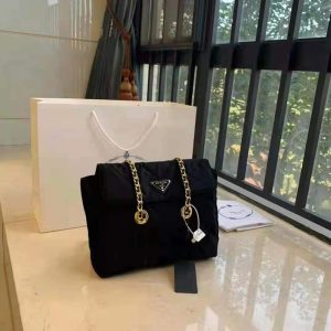 Prada Replica Bags/Hand Bags Material: Oxford Cloth Bag Type: Tote Bag Type: Tote Lining Material: Polyester Hardness: Soft With Or Without Interlayer: Have Number Of Shoulder Straps: Single