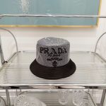 Prada Replica Hats Fabric Commonly Known As: Cotton Type: Basin Hat/Fisherman Hat Type: Basin Hat/Fisherman Hat For People: Women Design Details: Imitation Rhinestones Pattern: Letter