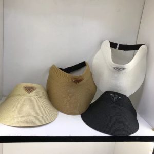 Prada Replica Hats Fabric Commonly Known As: Straw Type: Empty Top Hat Type: Empty Top Hat For People: Universal Pattern: Letter