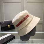 Prada Replica Hats Fabric Commonly Known As: Cotton And Linen Type: Basin Hat/Fisherman Hat Type: Basin Hat/Fisherman Hat For People: Universal Design Details: Patch Pattern: Solid Color