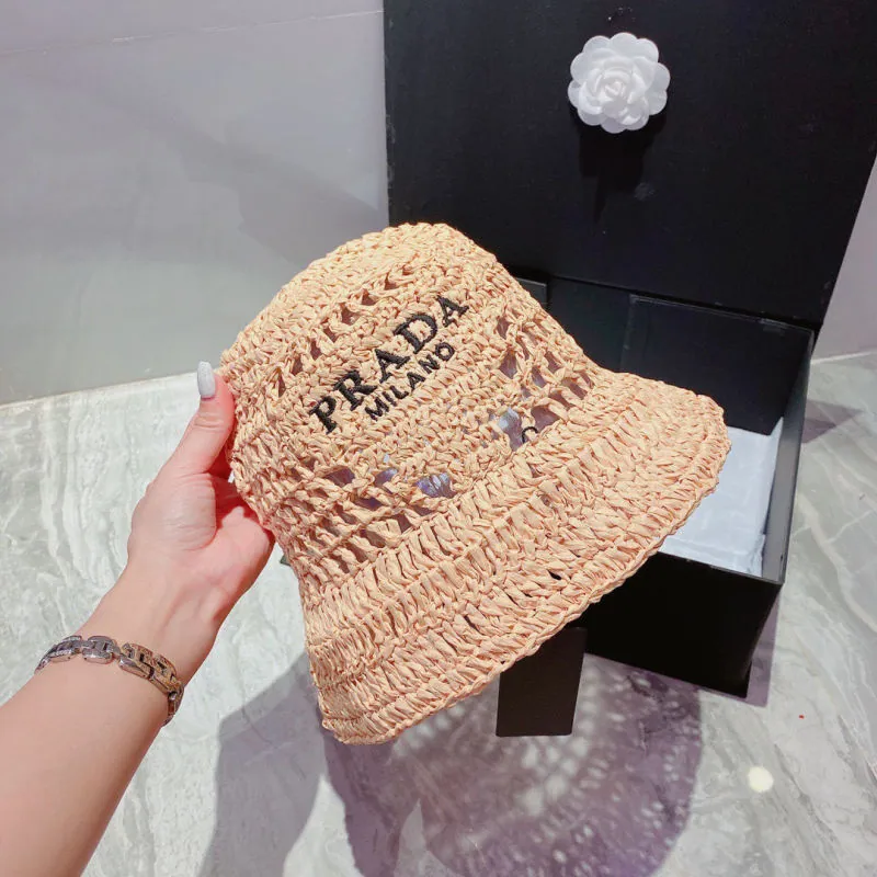 Prada Replica Sombreros Tipo: Sombrero de Paja Para Personas: Mujeres Para Personas: Mujeres
