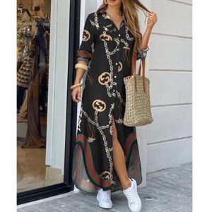 Gucci Replica Clothing Material: Polyester Style: OL Commuting Style: OL Commuting Pattern: Printing Type: Basic Length: Long Skirt Waistline: Loose Waist