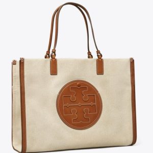 Tory Burch Bags/Hand Bags Texture: Canvas Type: Tote Type: Tote Popular Elements: Splicing Style: Fashion Closed: Exposure