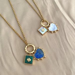 Tory Burch Jewelry Whether To Bring A Fall: Belt Pendant Pendant Material: Other Pendant Material: Other Pattern: Love / Water Drop / Bell Style: Sweet Gender: Female