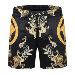 Versace Replica Men Clothing Brand: Versace Fabric Material: Polyester/Polyester (Polyester Fiber) Fabric Material: Polyester/Polyester (Polyester Fiber) Ingredient Content: 81% (Inclusive) - 90% (Inclusive) Type: Straight Leg Pants Length: Bermuda Version: Straight