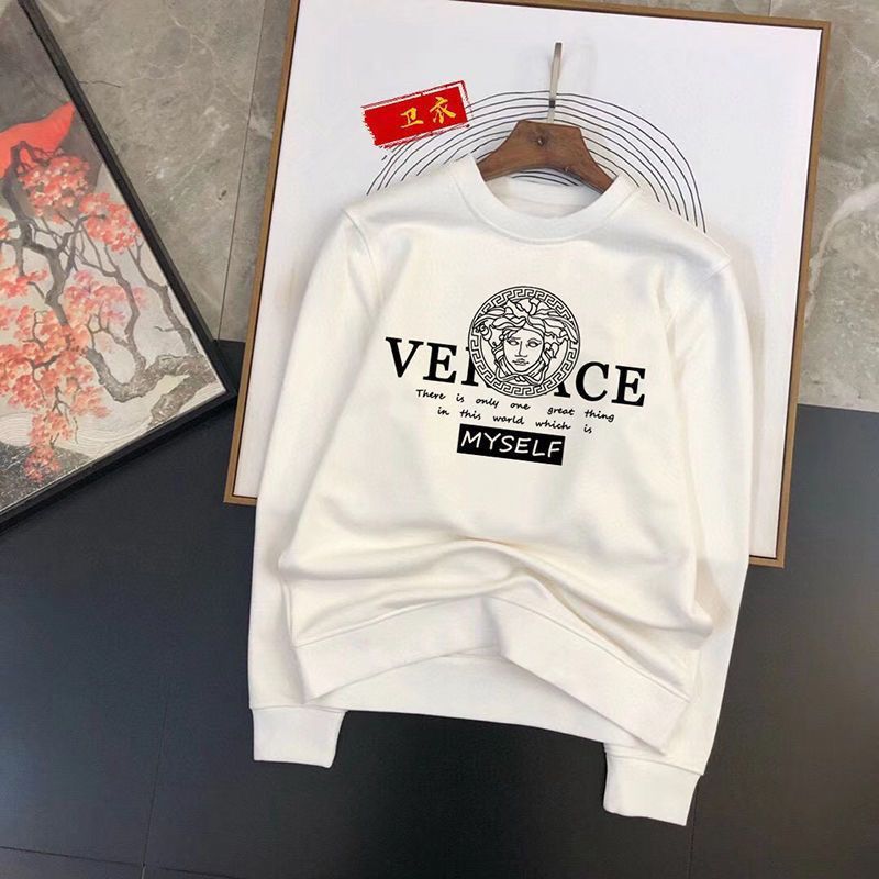 Versace Replica Men Clothing Fabric Material: Polyester/Polyester (Polyester Fiber) Ingredient Content: 91% (Inclusive) - 95% (Inclusive) Ingredient Content: 91% (Inclusive) - 95% (Inclusive) Dress Style: Pullover Clothing Style Details: Printing Collar: Round Neck